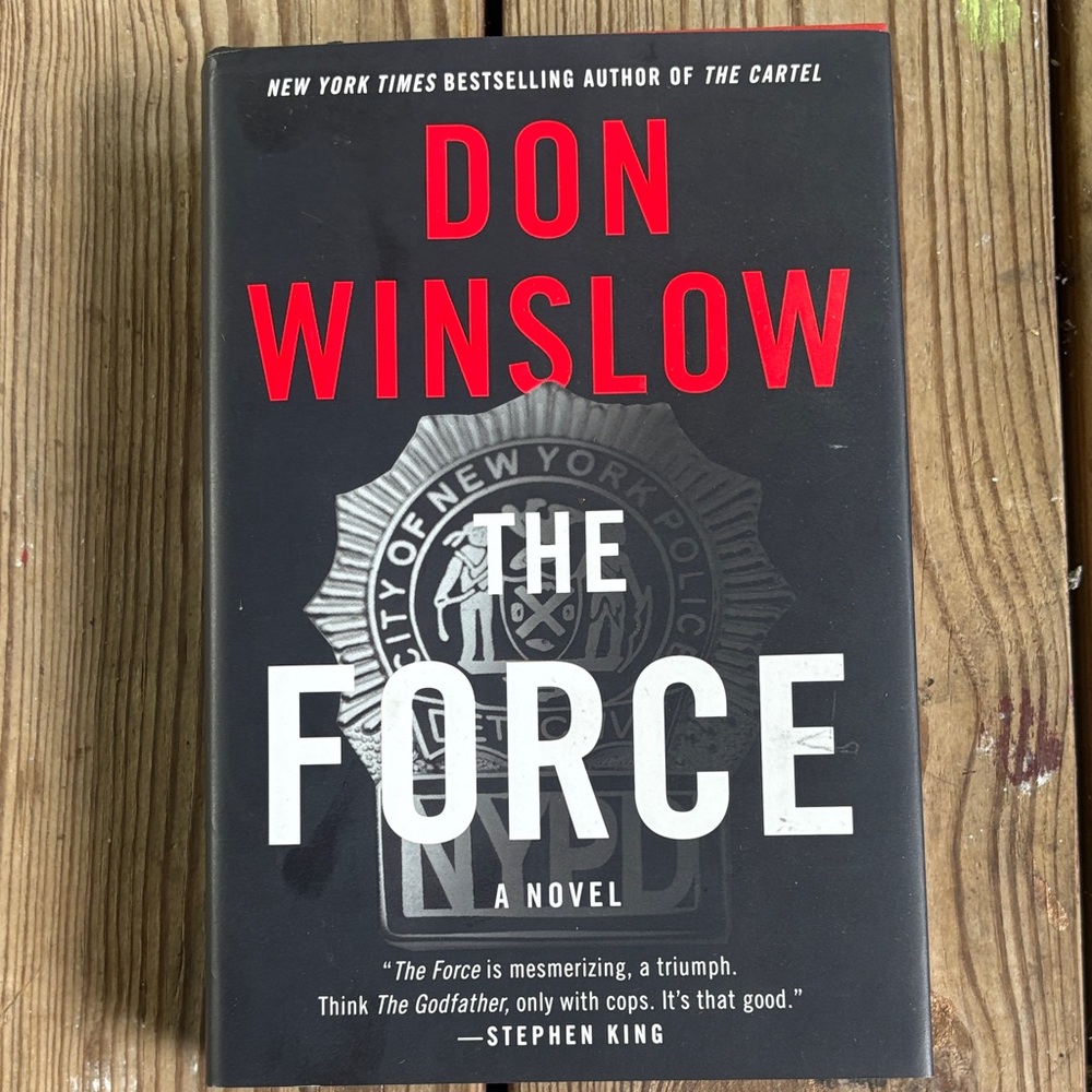 The Force by Don Winslow Hardcover Book